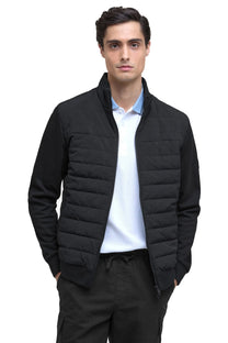 BARBOUR INTERNATIONAL COLLINS QUILTED JACKET BLACK Barbour International