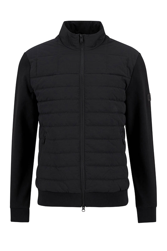BARBOUR INTERNATIONAL COLLINS QUILTED JACKET BLACK