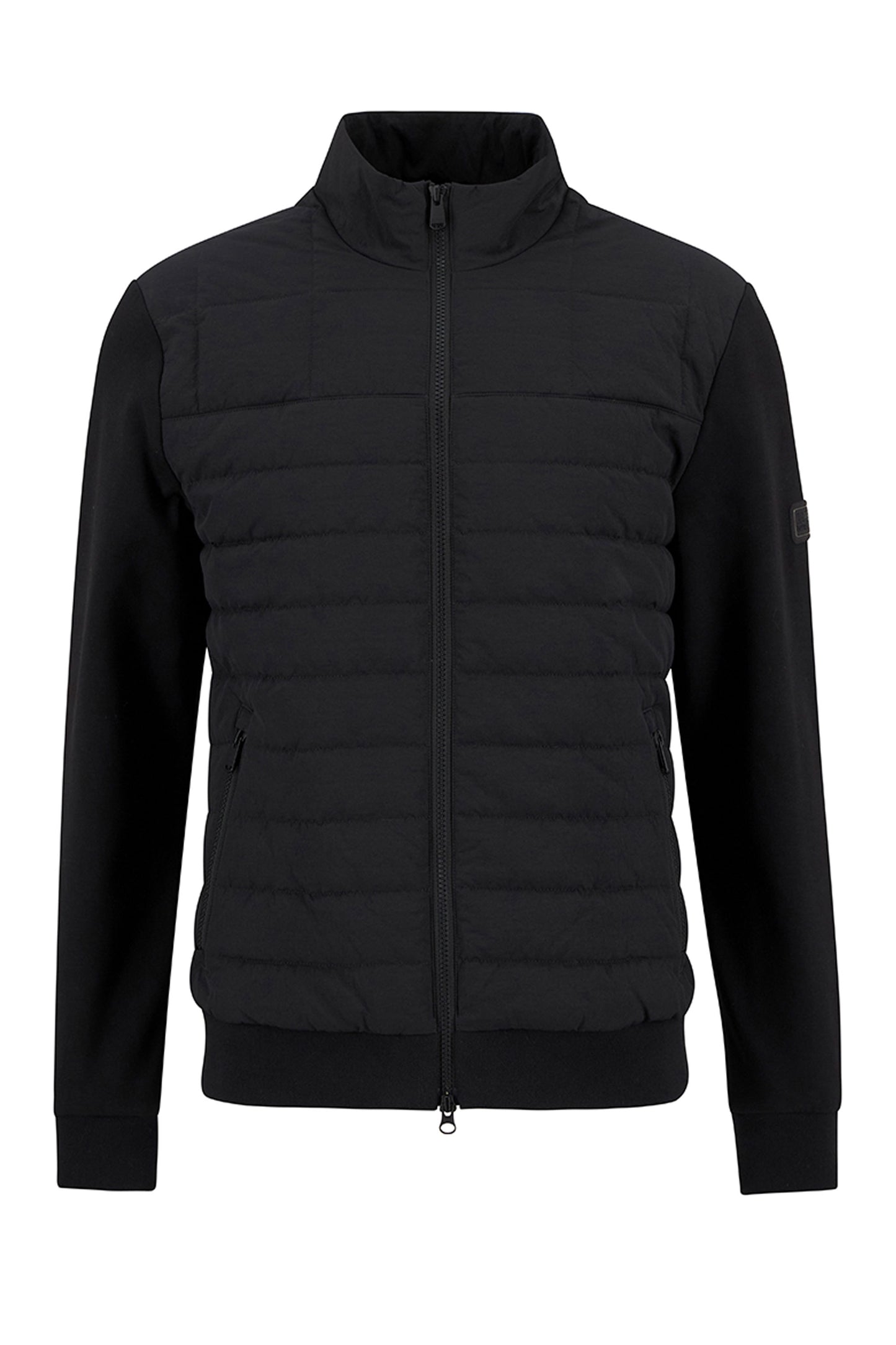 BARBOUR INTERNATIONAL COLLINS QUILTED JACKET BLACK