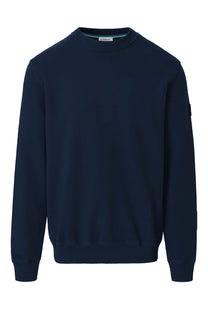 SANDBANKS BADGE LOGO SWEATSHIRT NAVY Sandbanks