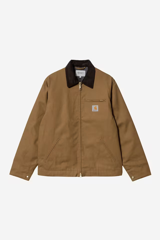 Carhartt CARHARTT DETROIT JACKET HAMILTON BROWN/TOBACCO