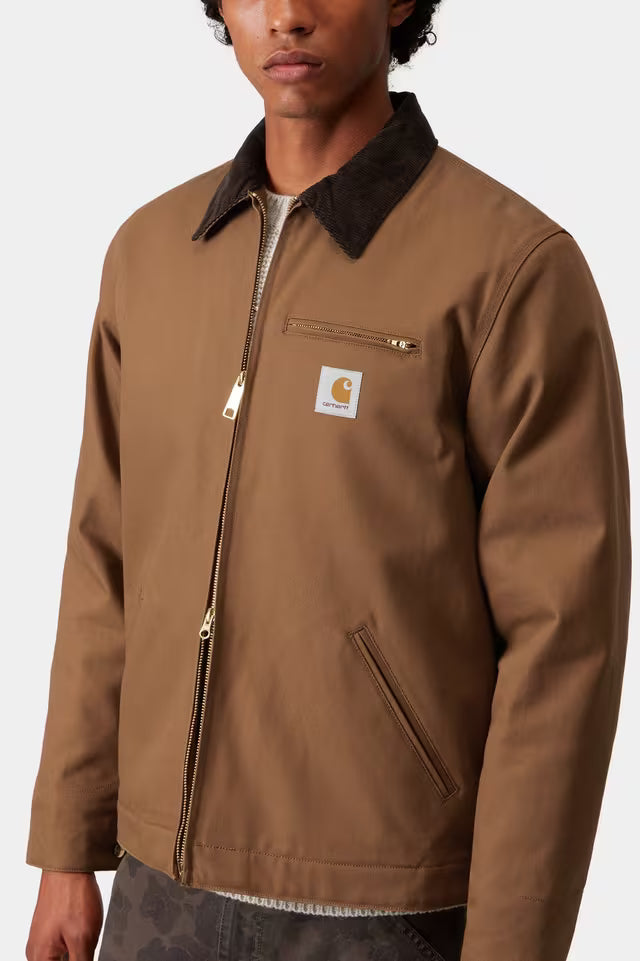 Carhartt CARHARTT DETROIT JACKET HAMILTON BROWN/TOBACCO