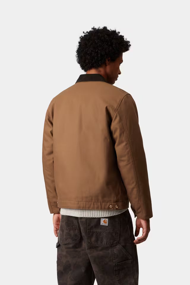 Carhartt CARHARTT DETROIT JACKET HAMILTON BROWN/TOBACCO