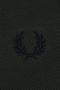 FRED PERRY DASH TAPED TRACK JACKET COURT GREEN Fred Perry