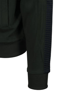FRED PERRY DASH TAPED TRACK JACKET COURT GREEN Fred Perry