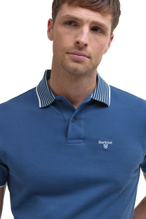BARBOUR DENWICK POLO SHIRT DARK DENIM Barbour
