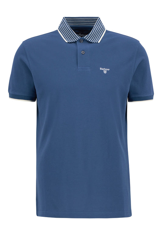 BARBOUR DENWICK POLO SHIRT DARK DENIM