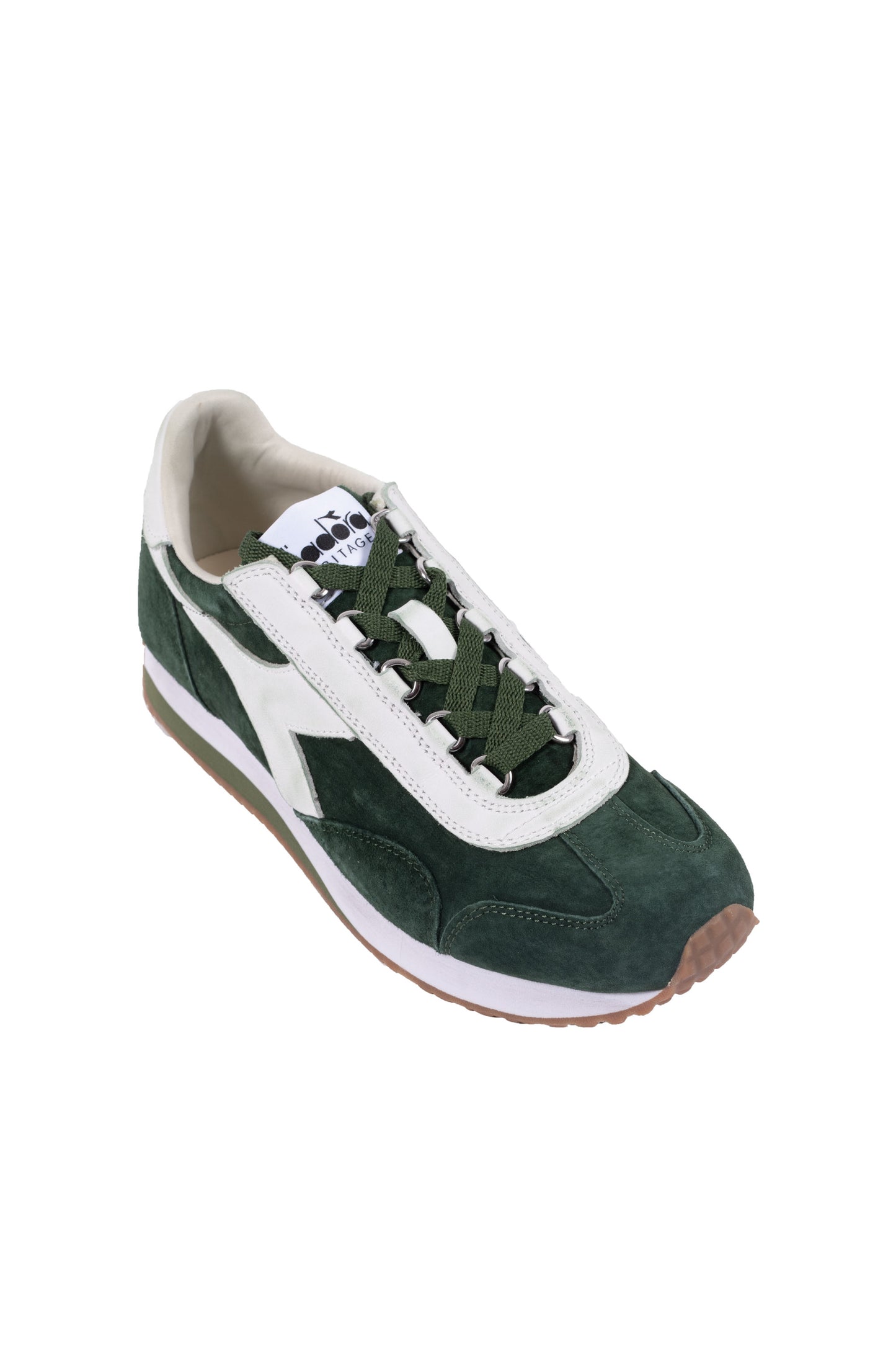 Diadora Heritage Equipe 75 SW Trainer Green Botanic
