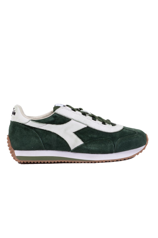 Diadora Heritage Equipe 75 SW Trainer Green Botanic