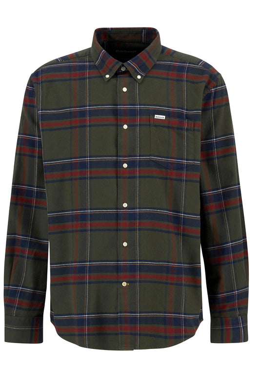 BARBOUR DOGWOOD SHIRT OLIVE