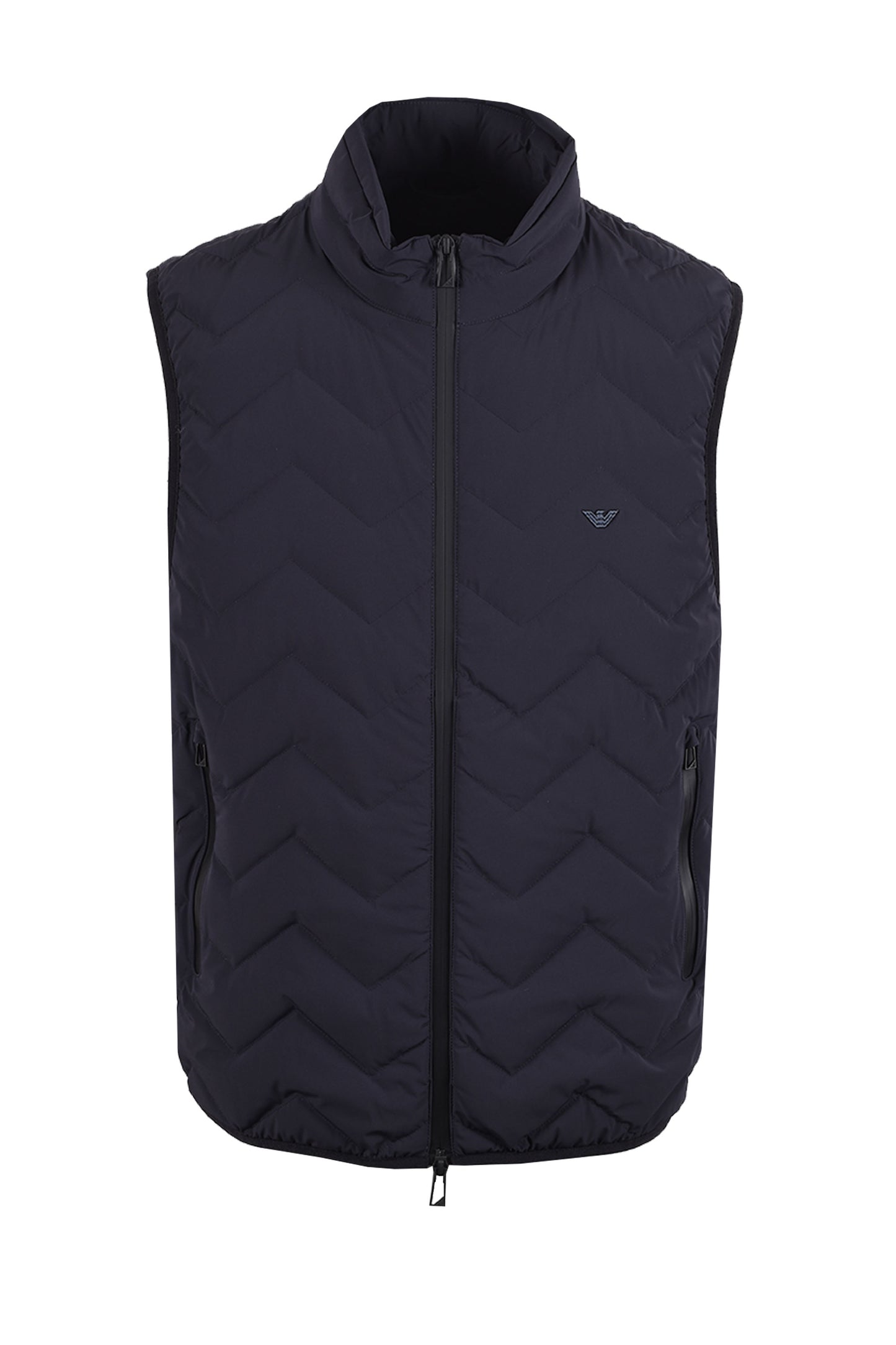 EMPORIO ARMANI DOWN GILET NAVY Emporio Armani Michael Stewart Menswear  Jackets