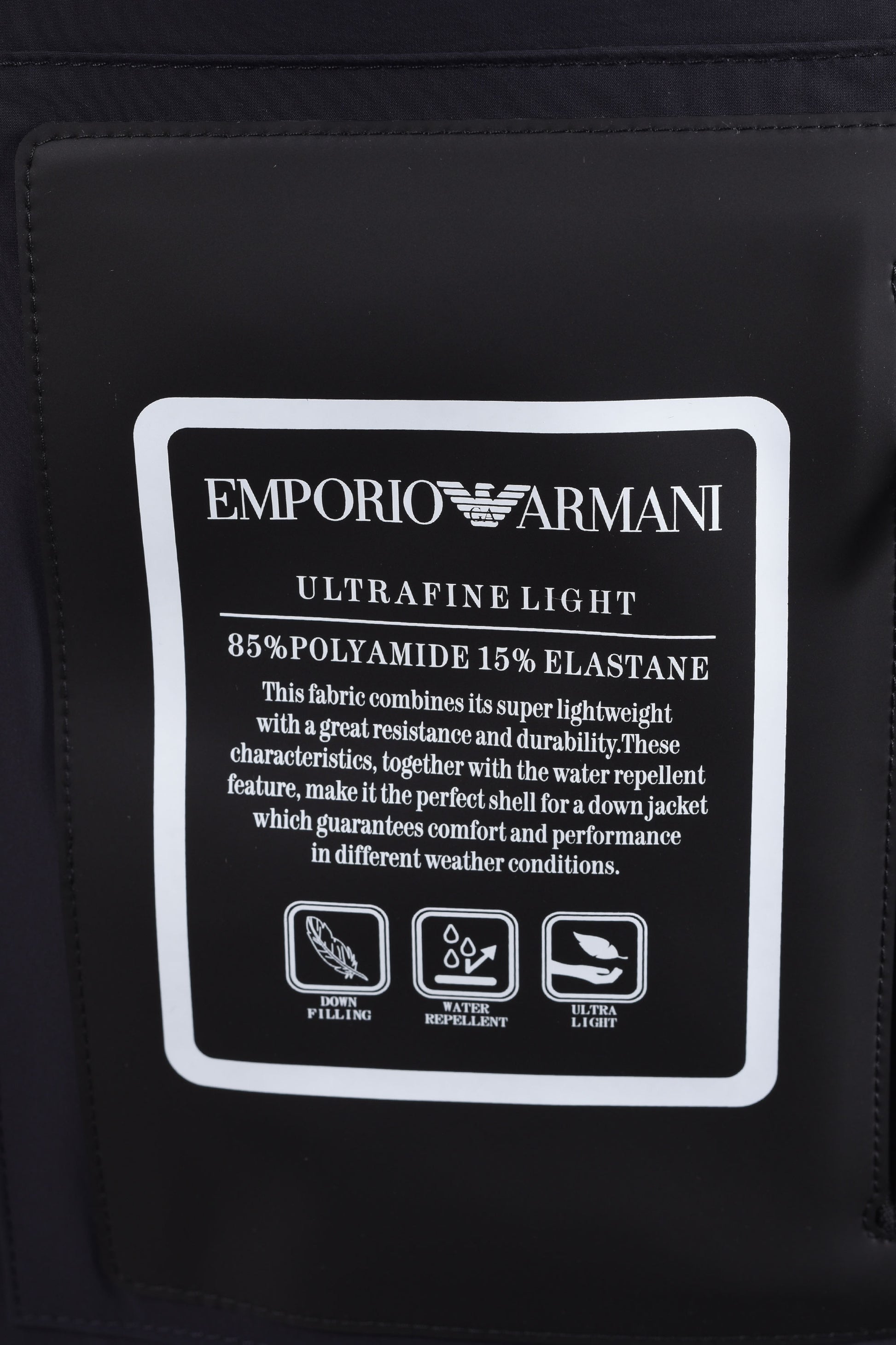 EMPORIO ARMANI DOWN GILET NAVY Emporio Armani Michael Stewart Menswear  Jackets