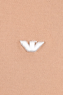 EMPORIO ARMANI ESSENTIAL TIPPED POLO BEIGE Emporio Armani Michael Stewart Menswear  Polo Shirts