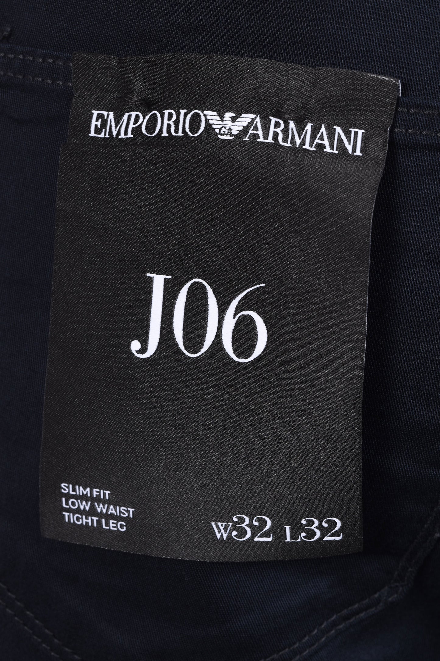EMPORIO ARMANI J06 SLIM FIT JEAN NAVY Emporio Armani Michael Stewart Menswear  Jeans