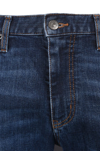 EMPORIO ARMANI J45 REGULAR FIT JEANS MEDIUM BLUE Emporio Armani Michael Stewart Menswear  Jeans