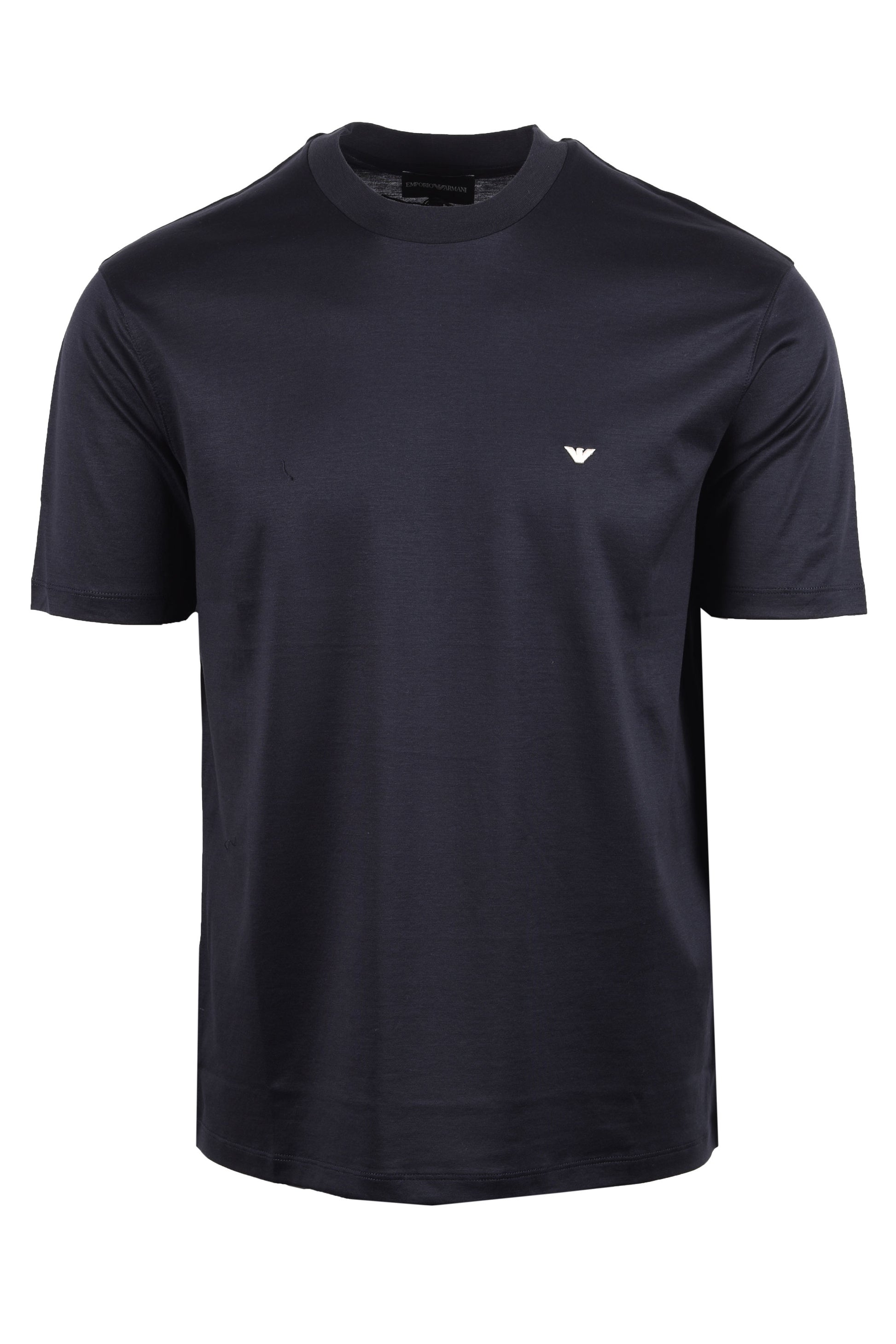 EMPORIO ARMANI JERSEY T-SHIRT NAVY Emporio Armani Michael Stewart Menswear  T-Shirts