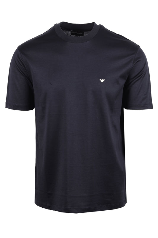 EMPORIO ARMANI JERSEY T-SHIRT NAVY Emporio Armani Michael Stewart Menswear  T-Shirts