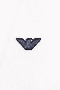 EMPORIO ARMANI JERSEY T-SHIRT WHITE Emporio Armani Michael Stewart Menswear  T-Shirts