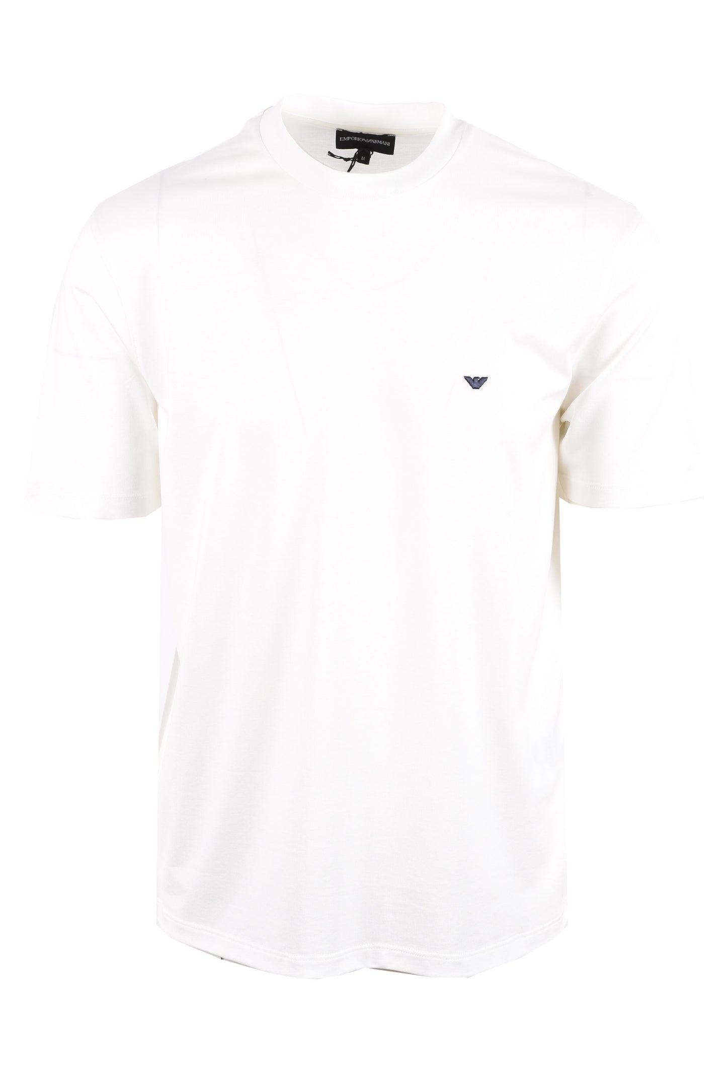 EMPORIO ARMANI JERSEY T-SHIRT WHITE Emporio Armani Michael Stewart Menswear  T-Shirts