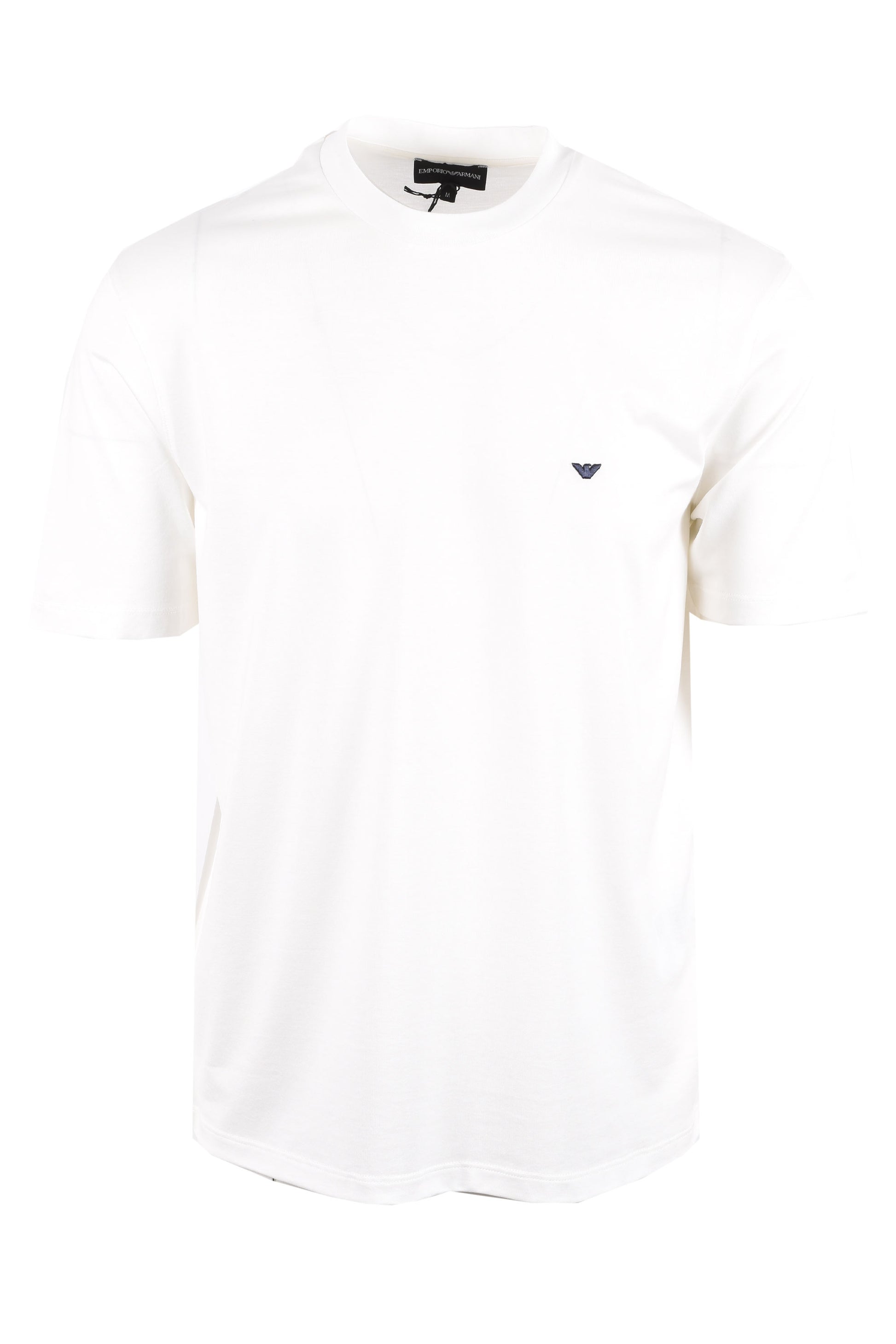 EMPORIO ARMANI JERSEY T-SHIRT WHITE Emporio Armani Michael Stewart Menswear  T-Shirts