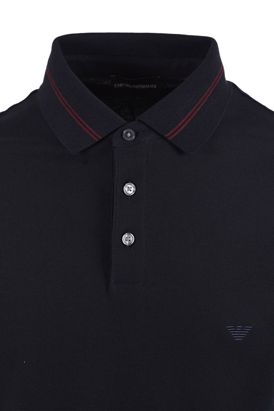 EMPORIO ARMANI POLO SHIRT NAVY Emporio Armani Michael Stewart Menswear  Polo Shirts