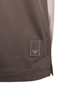 EMPORIO ARMANI TRAVEL ESSENTIAL POLO BEIGE Emporio Armani Michael Stewart Menswear  Polo Shirts