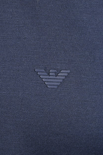 EMPORIO ARMANI TRAVEL ESSENTIAL POLO NAVY Emporio Armani Michael Stewart Menswear  Polo Shirts