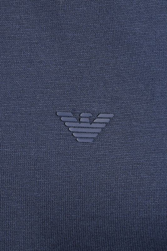 EMPORIO ARMANI TRAVEL ESSENTIAL POLO NAVY Emporio Armani Michael Stewart Menswear  Polo Shirts