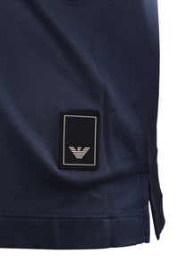 EMPORIO ARMANI TRAVEL ESSENTIAL POLO NAVY Emporio Armani Michael Stewart Menswear  Polo Shirts