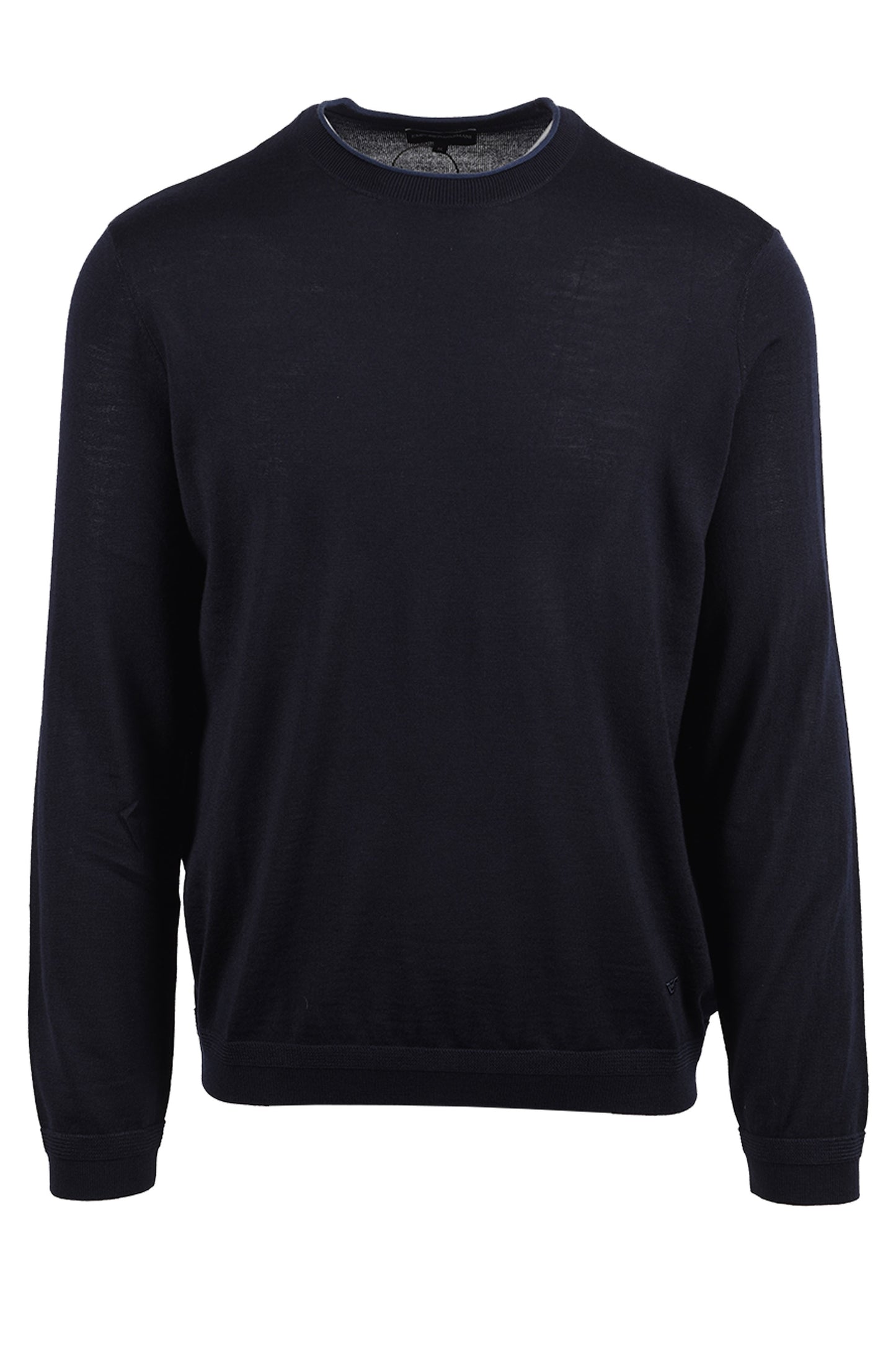 EMPORIO ARMANI TRAVEL ESSENTIAL SWEATSHIRT NAVY Emporio Armani Michael Stewart Menswear  Sweatshirts & Hoodies