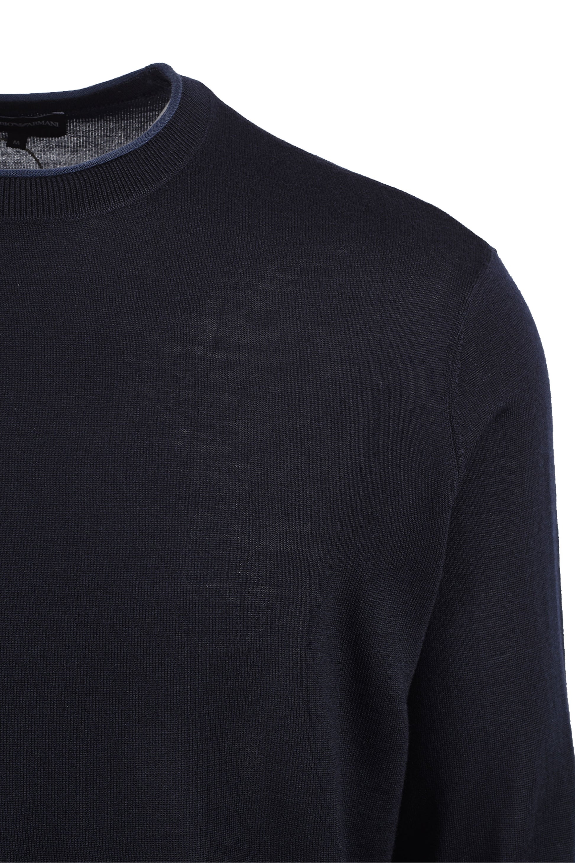 EMPORIO ARMANI TRAVEL ESSENTIAL SWEATSHIRT NAVY Emporio Armani Michael Stewart Menswear  Sweatshirts & Hoodies