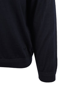 EMPORIO ARMANI TRAVEL ESSENTIAL SWEATSHIRT NAVY Emporio Armani Michael Stewart Menswear  Sweatshirts & Hoodies