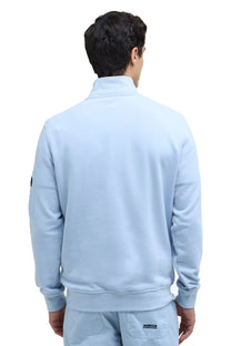 BARBOUR INTERNATIONAL EWAN FUNNEL NECK SWEATSHIRT HERITAGE BLUE Barbour International
