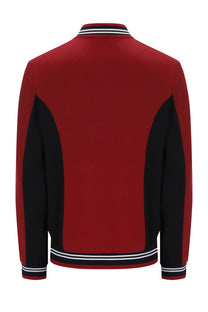FILA SETTANTA TRACK JACKET SUN DRIED TOMATO /BLACK/WHITE Fila Vintage Michael Stewart Menswear  Tracksuit