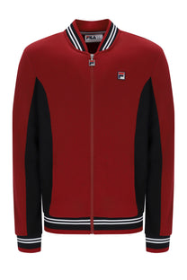FILA SETTANTA TRACK JACKET SUN DRIED TOMATO /BLACK/WHITE Fila Vintage Michael Stewart Menswear  Tracksuit