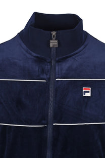 FILA VITTORIO VELOUR TRACK JACKET FILA NAVY/GARDENIA Fila Vintage