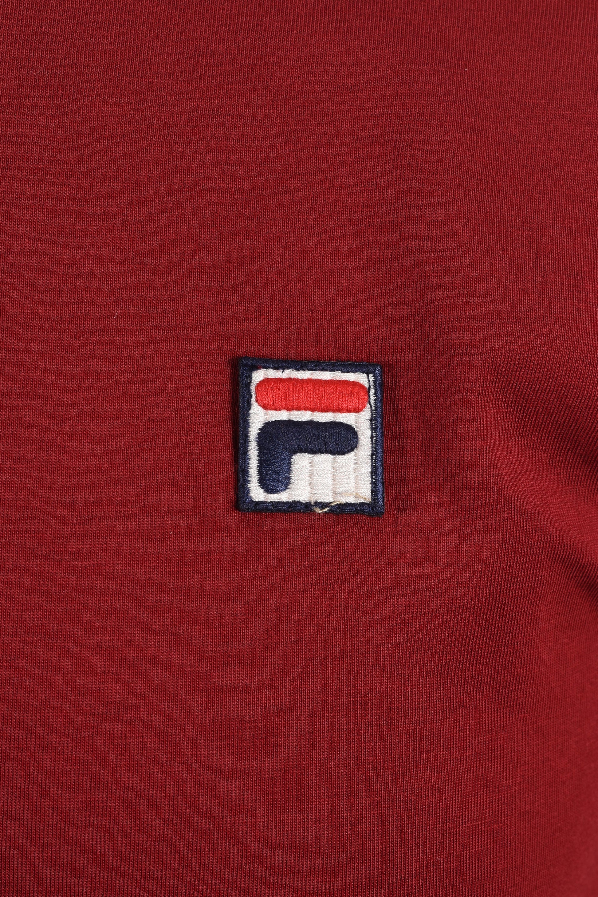 Fila Vintage FILA MARCONI ESSENTIAL RINGER T-SHIRT SUNDRIED TOMATO/ BLACK Fila Vintage Michael Stewart Menswear  T-Shirts