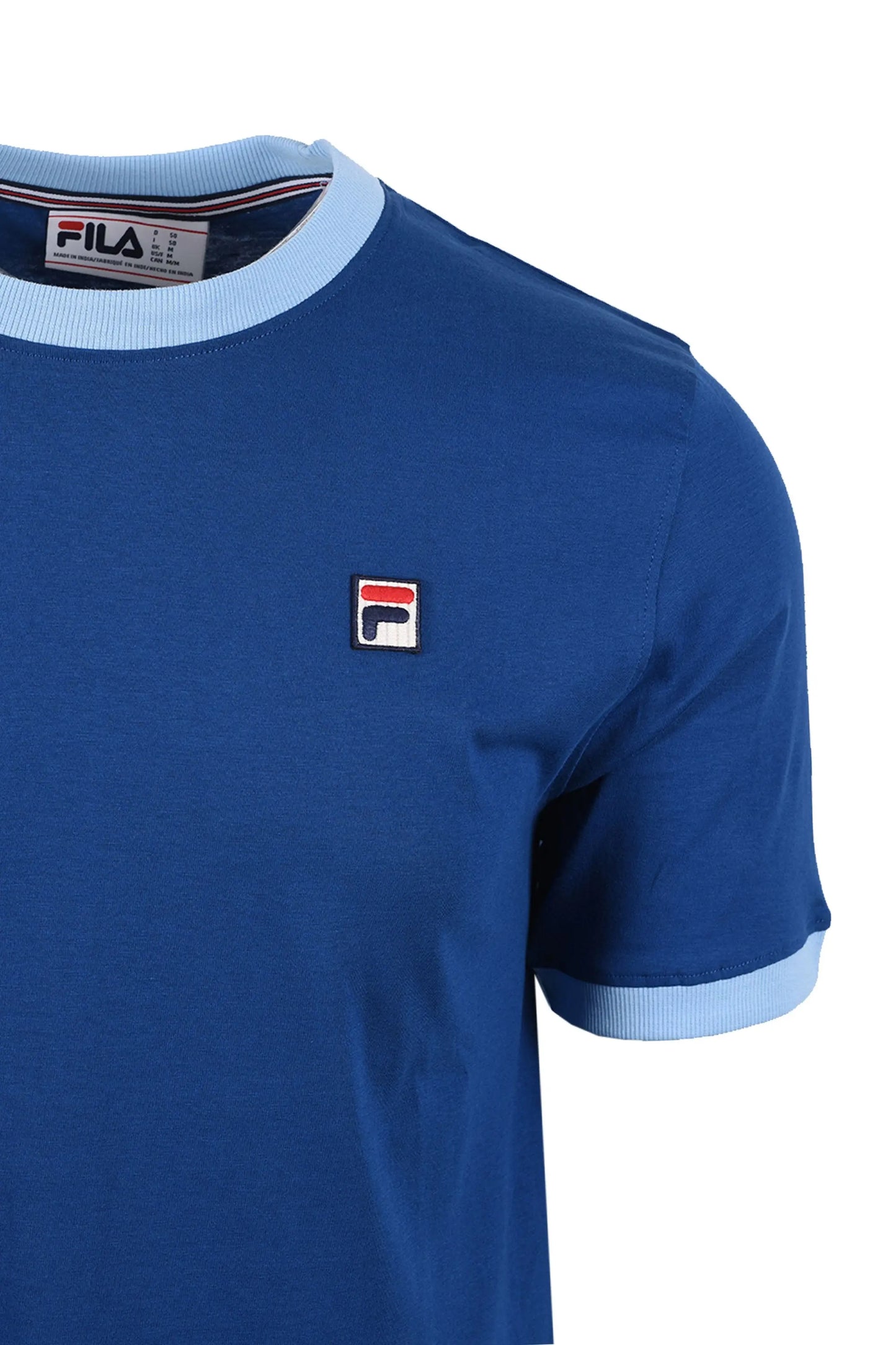 FILA MARCONI ESSENTIAL RINGER T-SHIRT LIMOGES/FROZEN FJORD Fila Vintage