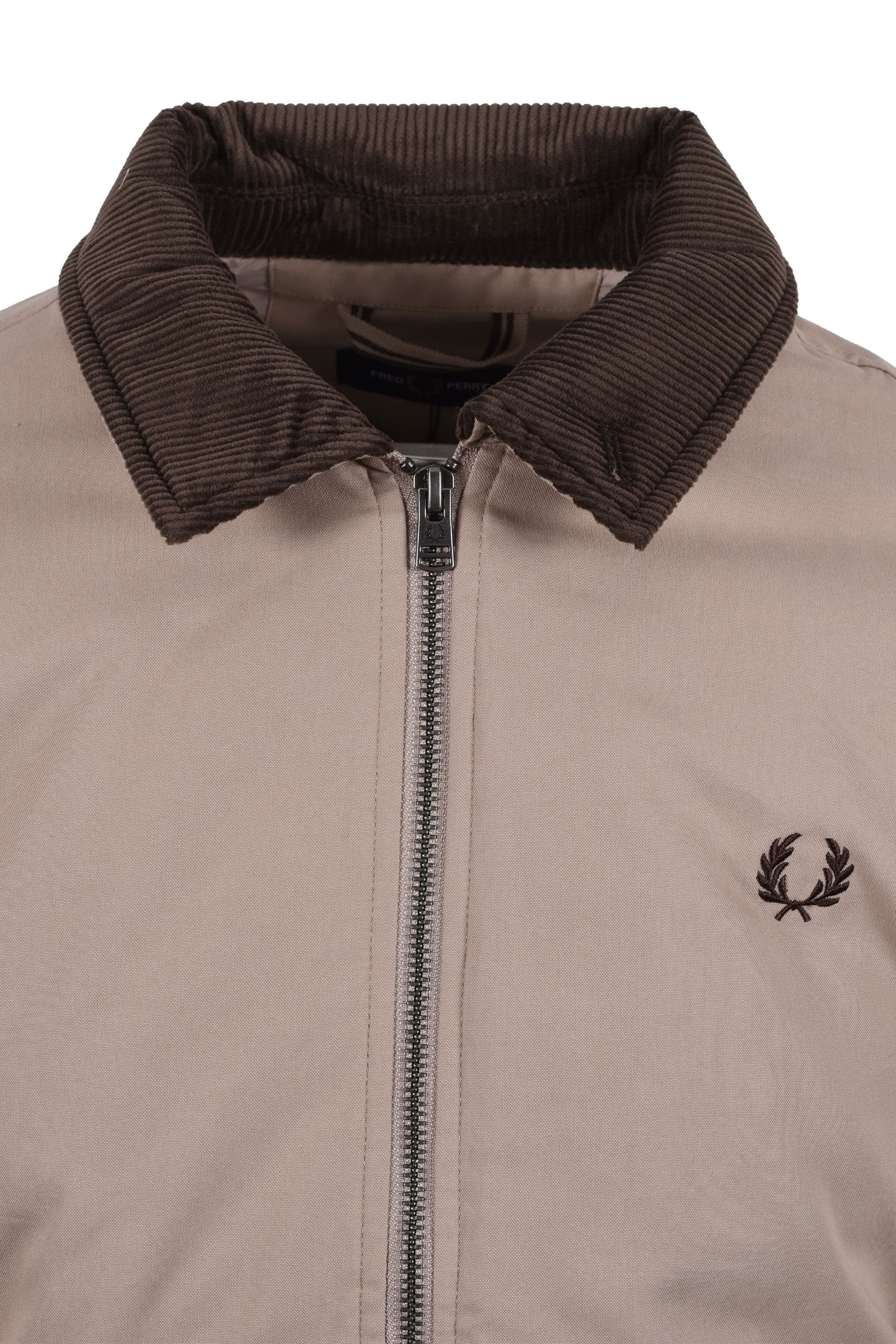 FRED PERRY COTTON CABAN JACKET WARM OAT
