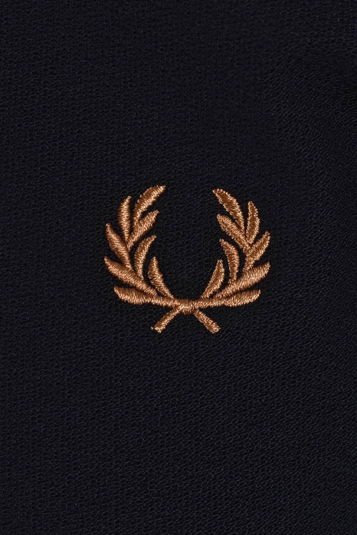 FRED PERRY CREPE PIQUE POLO SHIRT BLACK Fred Perry Michael Stewart Menswear  Polo Shirts