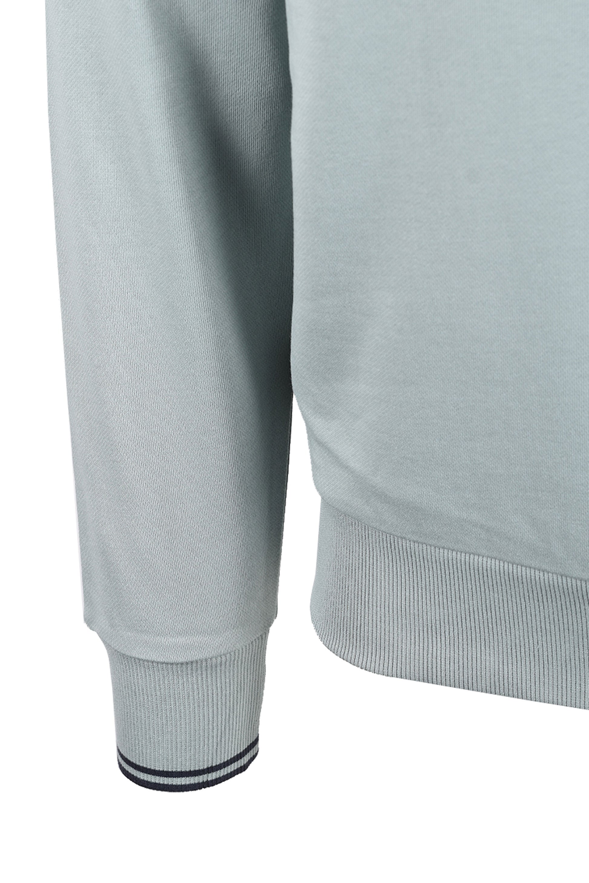 FRED PERRY CREW NECK SWEATSHIRT silver blue/dark airforce Fred Perry Michael Stewart Menswear  Knitwear