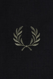 FRED PERRY CROPPED RIPSTOP PARKA BLACK Fred Perry