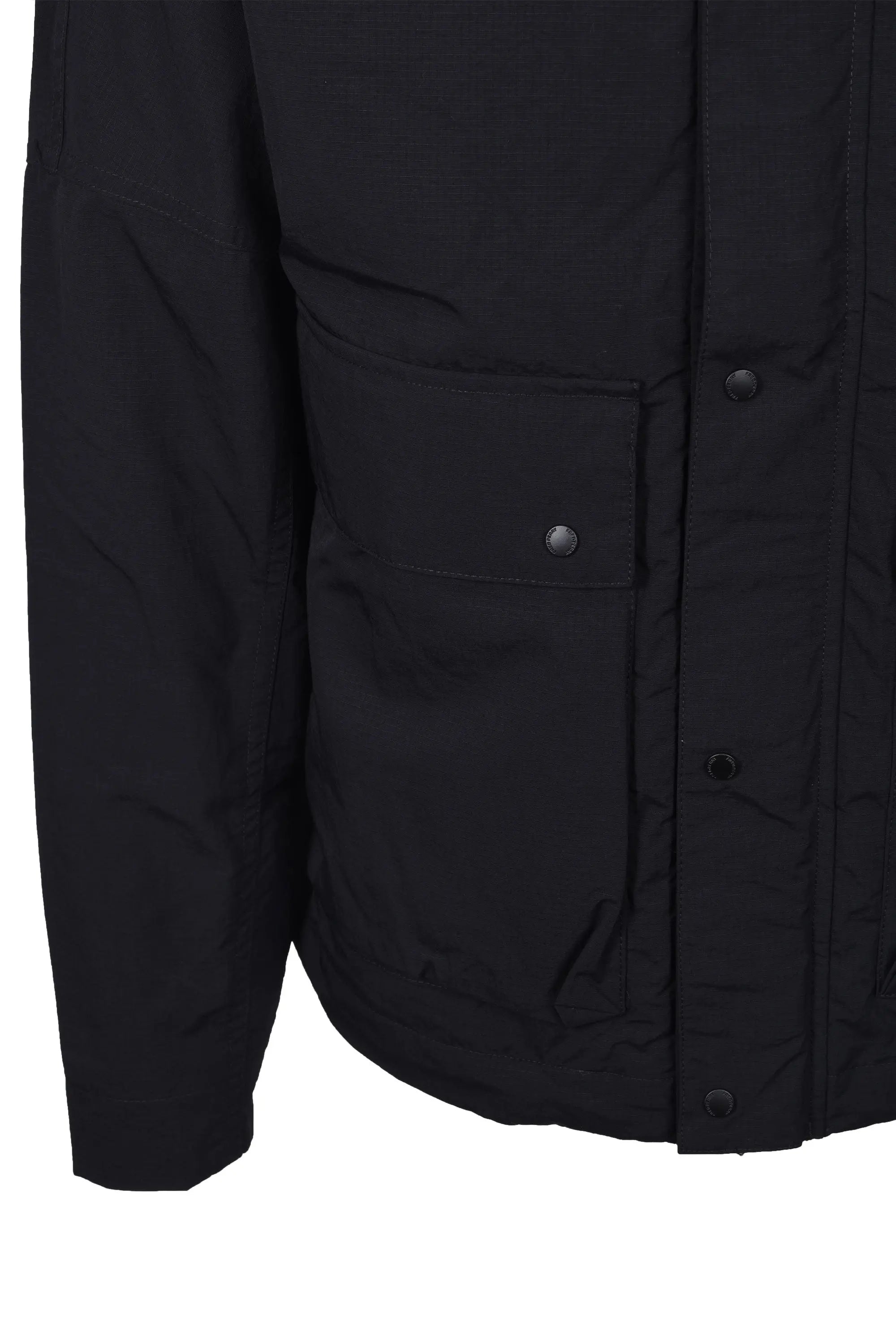 FRED PERRY CROPPED RIPSTOP PARKA BLACK – Michael Stewart