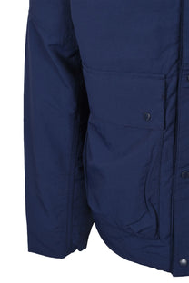 FRED PERRY CROPPED RIPSTOP PARKA TENNIS BLUE Fred Perry