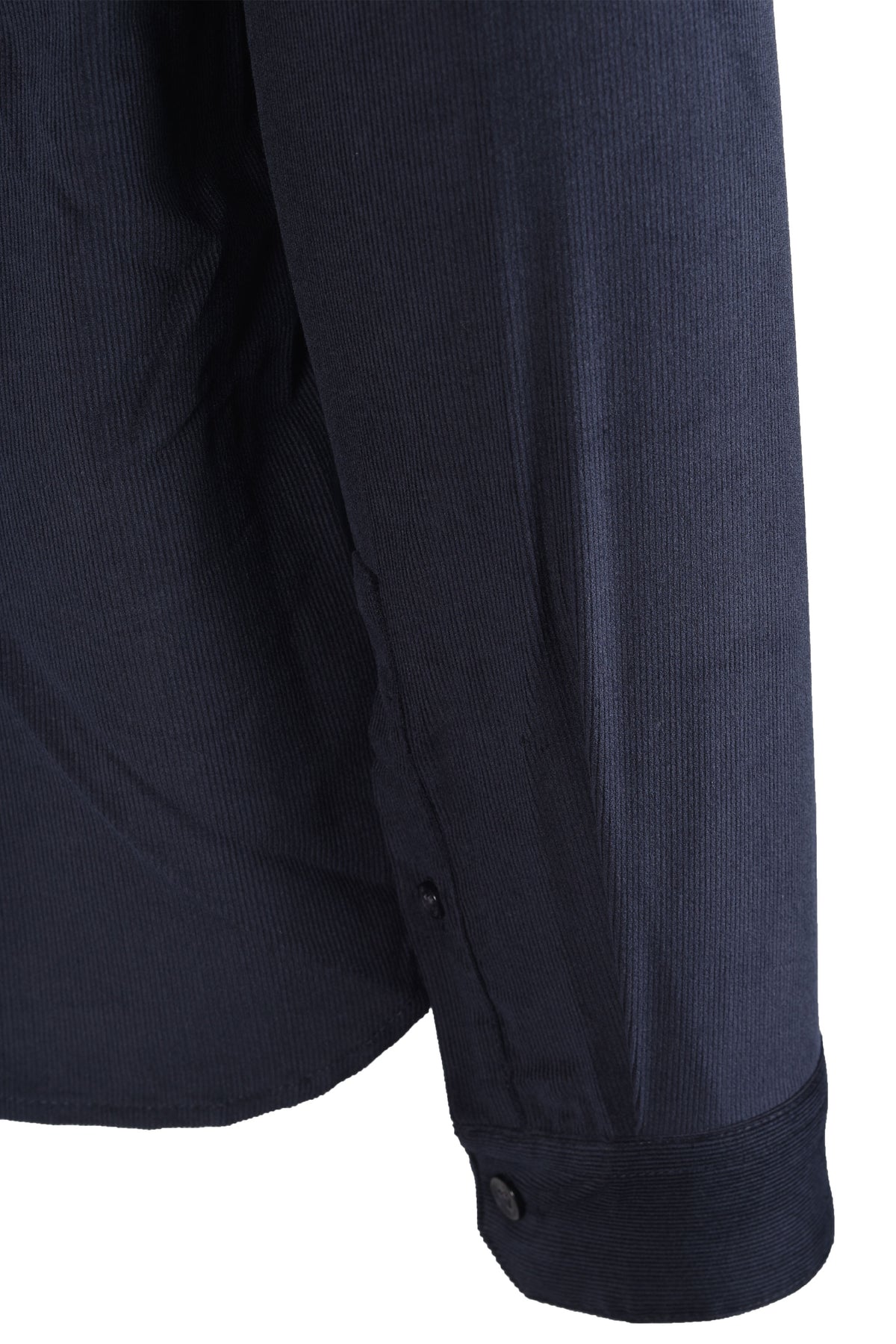FRED PERRY NEEDLE CORD SHIRT NAVY