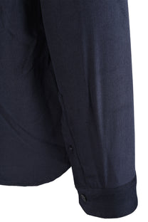 FRED PERRY NEEDLE CORD SHIRT NAVY