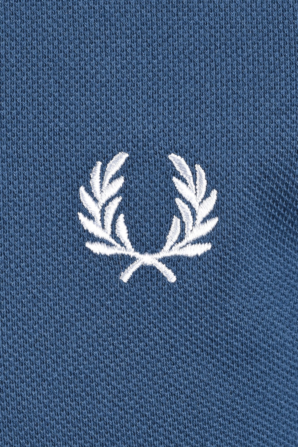 FRED PERRY PLAIN POLO SHIRT MID BLUE