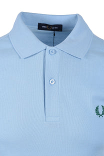 FRED PERRY POLO SHIRT TRACK BLUE/SPORT GREEN Fred Perry