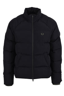 FRED PERRY RAGLAN JACKET BLACK Fred Perry Michael Stewart Menswear  Jackets