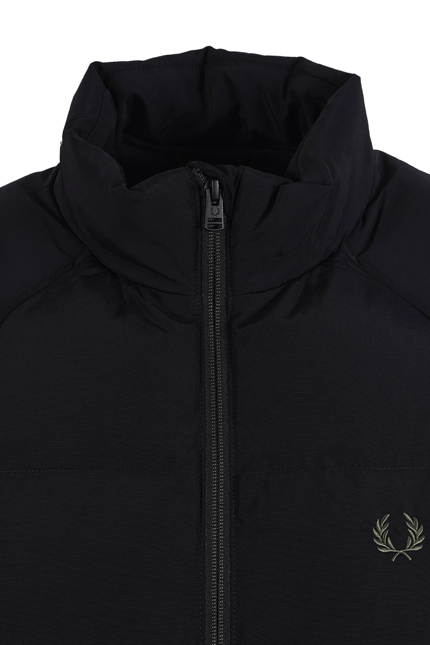 FRED PERRY RAGLAN JACKET BLACK Fred Perry Michael Stewart Menswear  Jackets